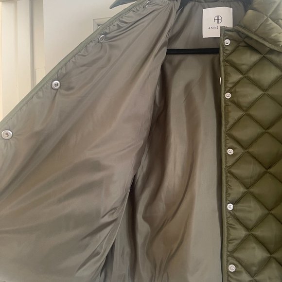 Anine Bing Emilia Olive Jacket - Picture 5 of 6